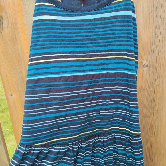 JOE FRESH Sun Dress Size Large Maxi Dress Stripe BNWT - Picture 2 of 8